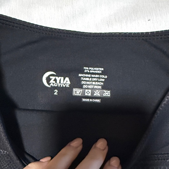 ZYIA Black Python Leggings - Picture 3 of 4